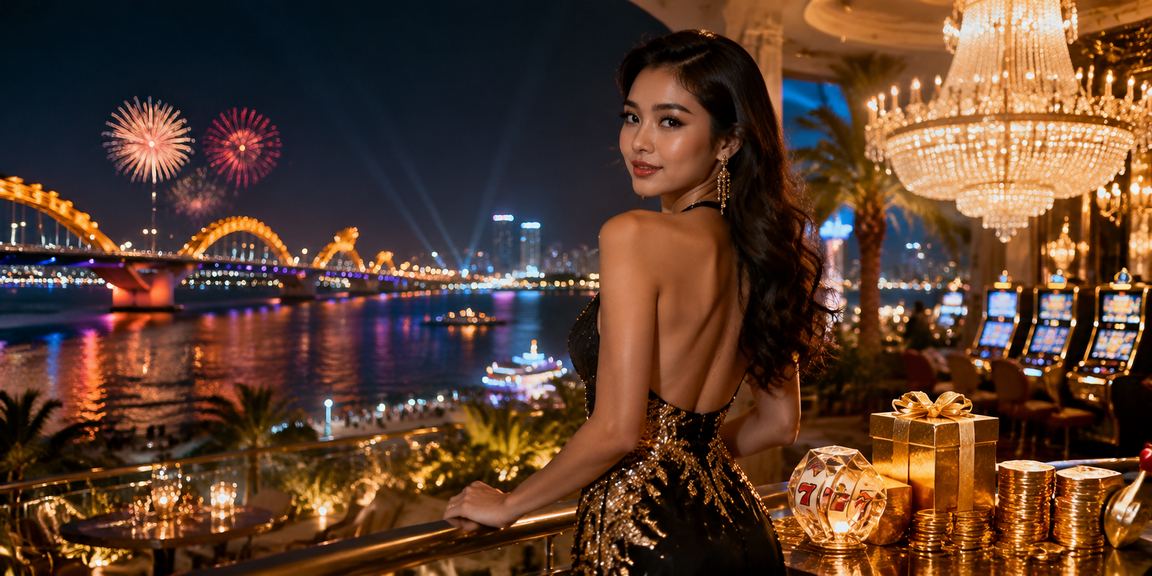 Giao diện trò chơi slot trên bãi biển Đà Nẵng – trải nghiệm mobile qmh