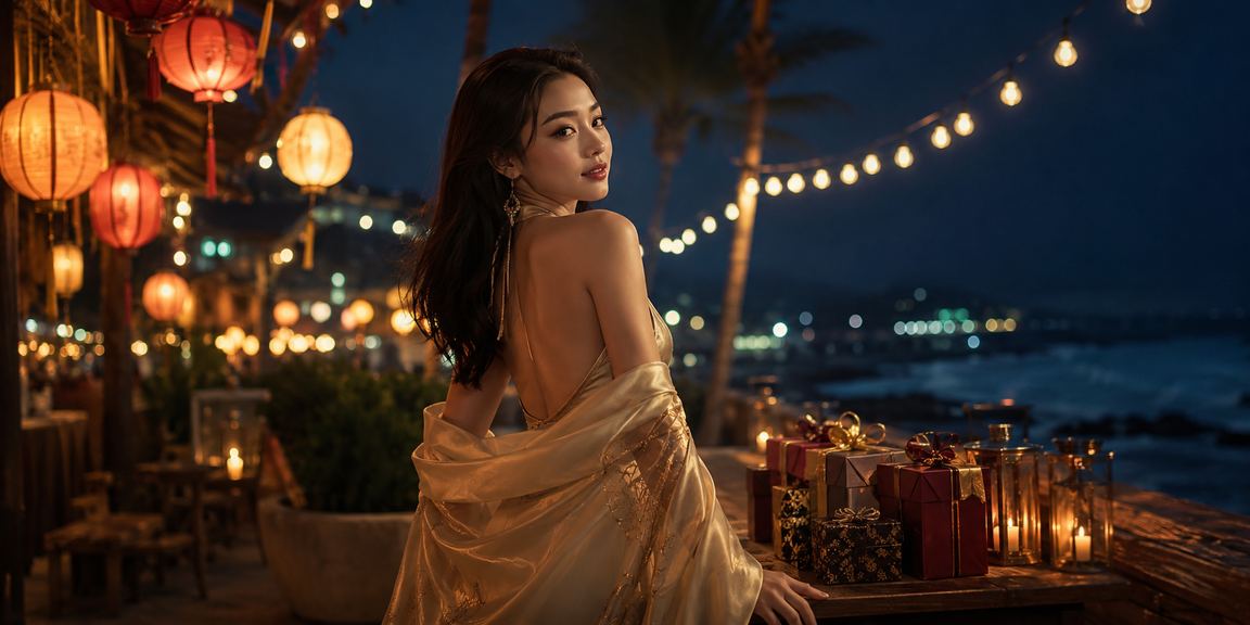 Người dùng xem thông tin cá cược bóng đá tại chợ đêm Huế