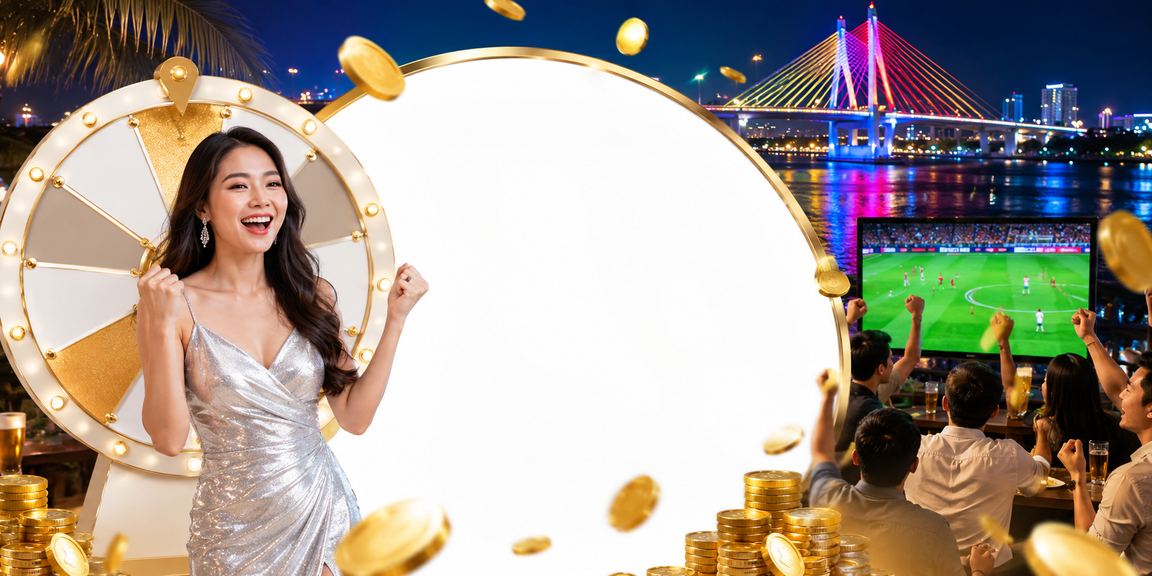 Người chơi roulette tại lễ hội đêm Sài Gòn không khí sôi động